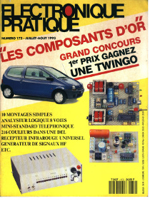 Electronique pratique n°172 juill./août 1993
