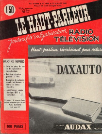 Le Haut-Parleur n°1089 juillet 1965