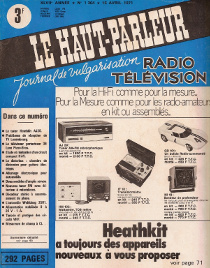 Le Haut-Parleur n°1304 avril 1971