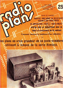 Radio Plans n°13 novembre 1948