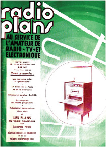 Radio Plans n°169 novembre 1961