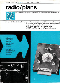 Radio Plans n°226 août 1966