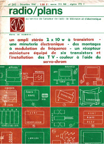 Radio Plans n°242 décembre 1967