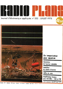 Radio Plans n°332 juillet 1975