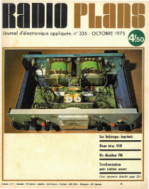 Radio Plans n°335 octobre 1975