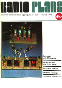 Radio Plans n°338 janvier 1976