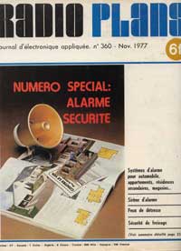 Radio Plans n°360 novembre 1977