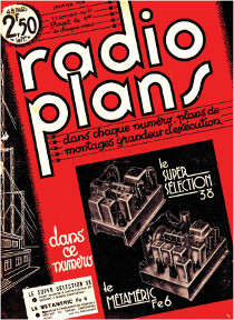 Radio Plans n°51 janvier 1938